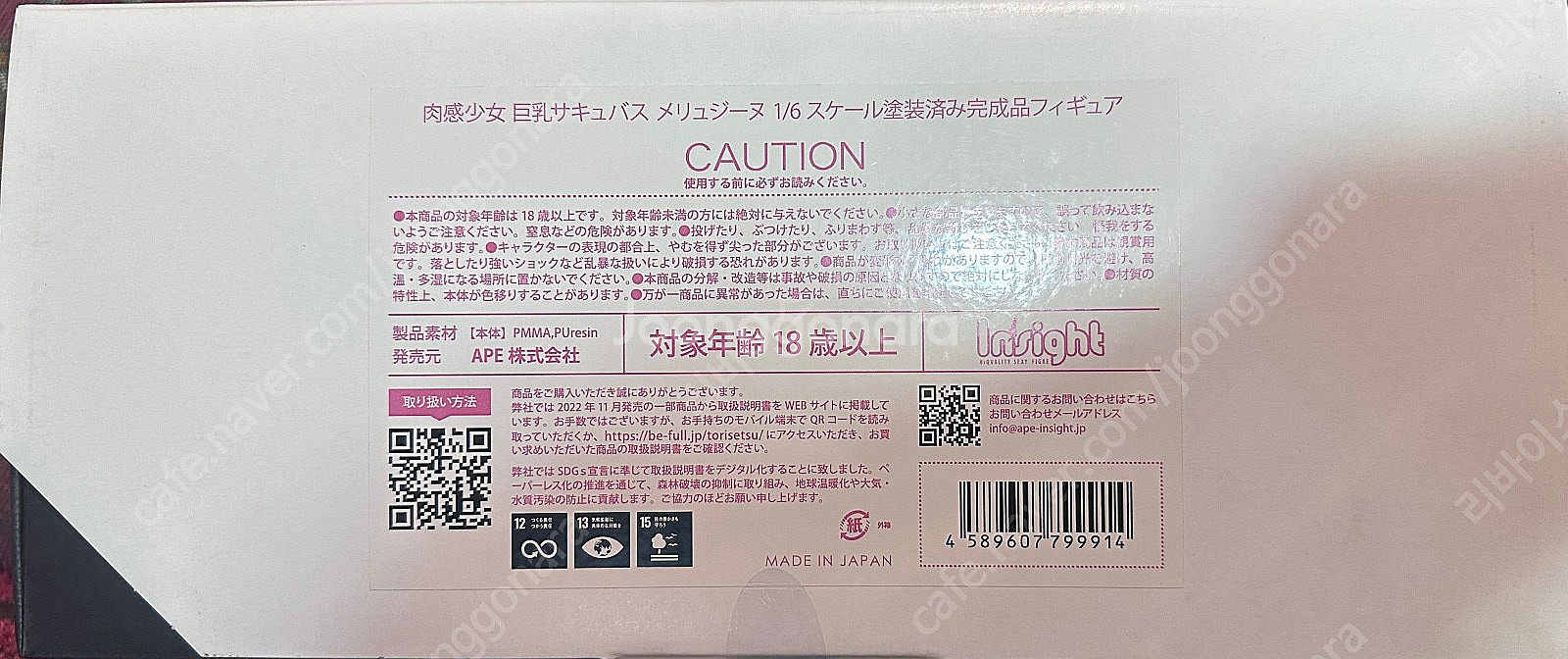 인사이트 육감소녀 서큐버스 멜리지뉴 멜뤼진 피규어--3