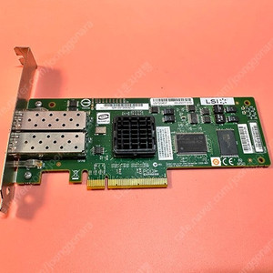 마지막 추가할인) 아비드 나이트리스 베이스 코덱보드 LSI PCI-E 듀얼포트 4GB FC 파이버채널 카드 LSI7204EP ATTO FC44ES 4기가바이트 파이버채널 FC PC