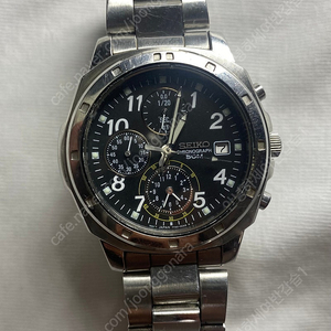 세이코 크로노그래프 시계 밀리터리크로노
