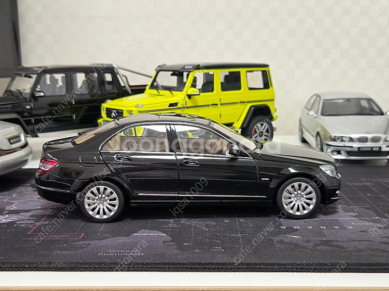 1/18 오토아트 메르세데스 벤츠 C클래스 w204 블...--3