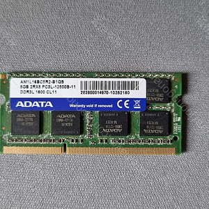 8기가 노트북 메모리 팝니다. Adata DDR3L 8GB 12800S