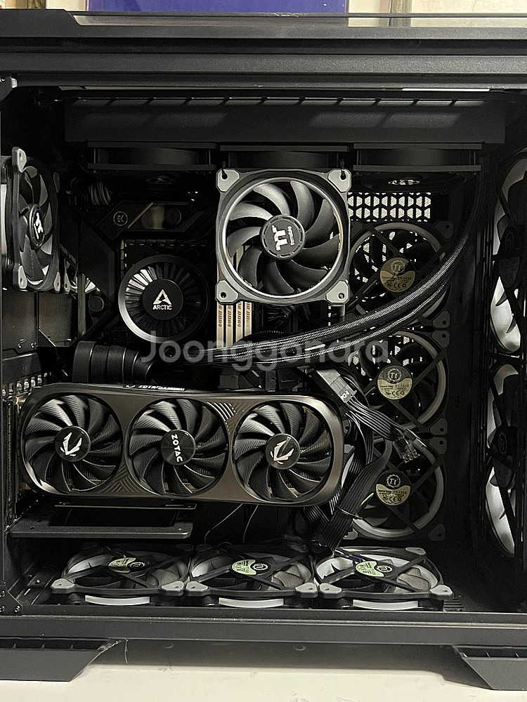 Thermaltake view 51+1000w파워+3열...--1