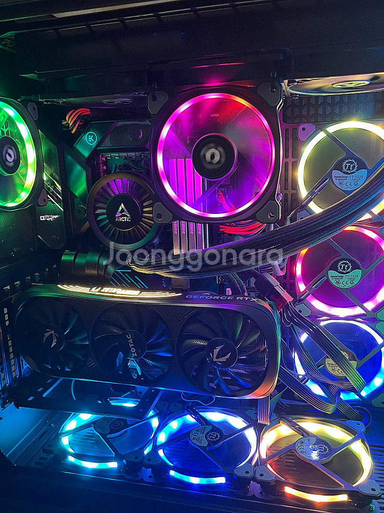 Thermaltake view 51+1000w파워+3열...--2