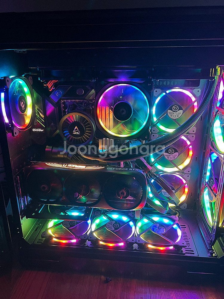 Thermaltake view 51+1000w파워+3열...--3