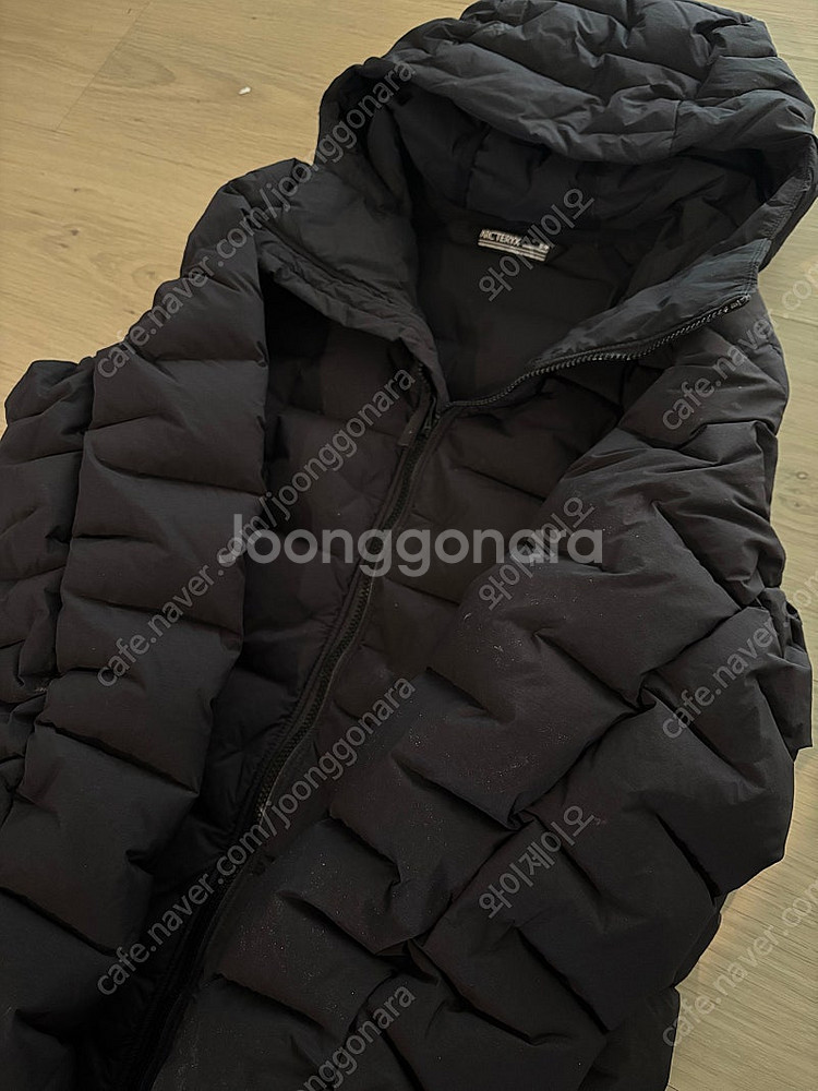 아크테릭스 다운 롱 자켓 kole down coat--6