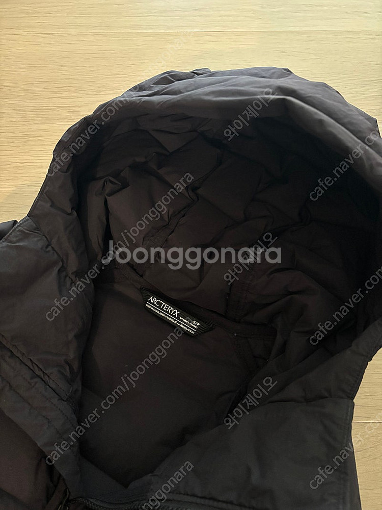 아크테릭스 다운 롱 자켓 kole down coat--8