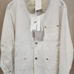 캡틴선샤인 x 뷰티앤유스 / 데님 헌팅자켓 / 오프화이트 40