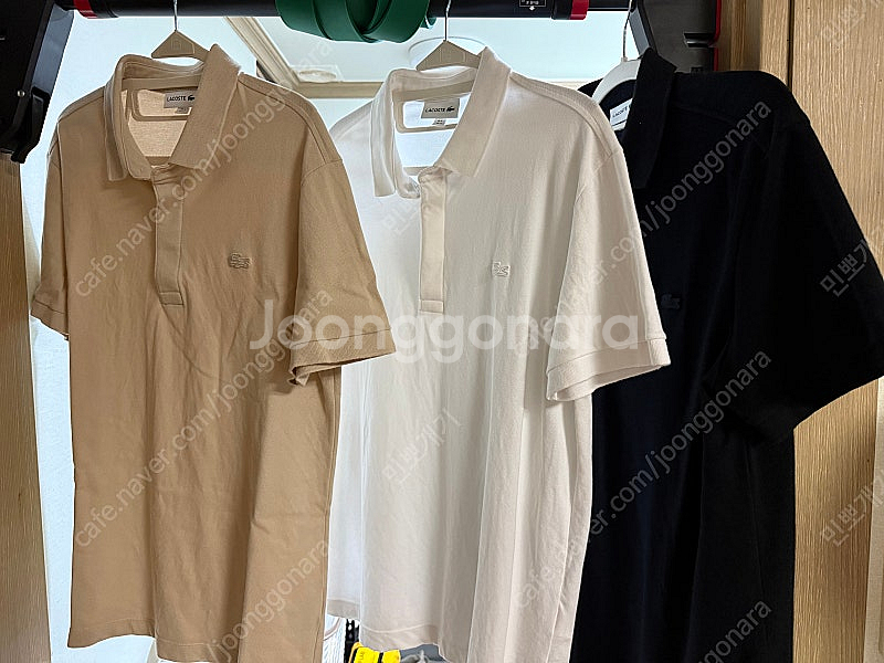 라코스테 파리폴로 카라티 3벌 일괄 판매 합니다.--0