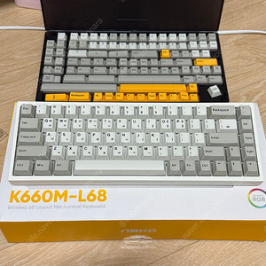 앱코 K660M-L68 무선키보드 팝니다