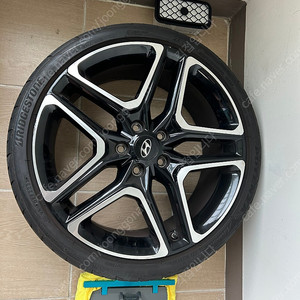 벨로스터n 순정휠 타이어+tpms
