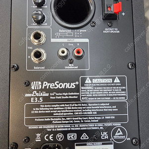 PRESONUS ERIS E3.5 스피커 8만원에 팔아요