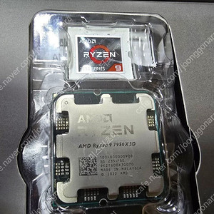 AMD 라이젠 7950X3D CPU정품 박스 풀셋