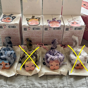 크라이베이비 표범냥이 데님/네온