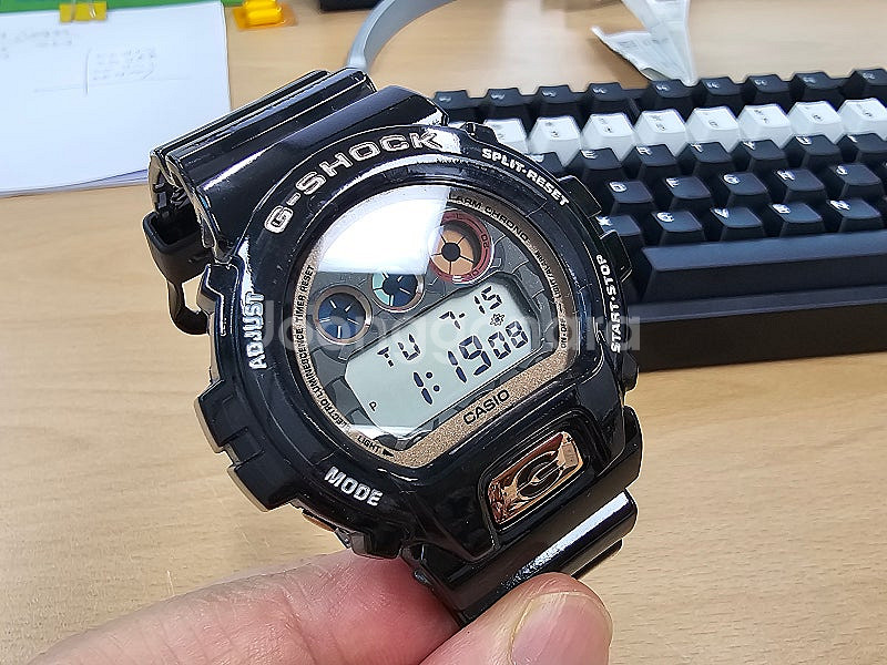 G-SHOCK 지샥 DW-6900SLG-1DR 비사문천...--8