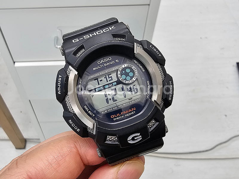 G-SHOCK 지샥 걸프맨 티타늄 전파수신 GW-910...--0