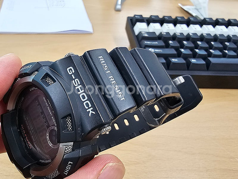 G-SHOCK 지샥 걸프맨 티타늄 전파수신 GW-910...--4