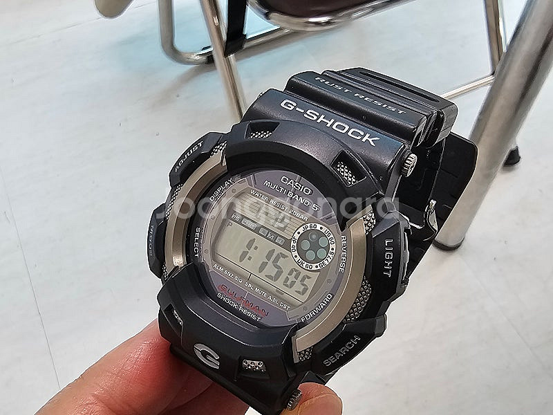 G-SHOCK 지샥 걸프맨 티타늄 전파수신 GW-910...--6