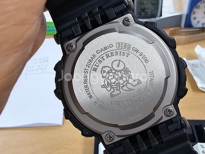 G-SHOCK 지샥 걸프맨 티타늄 전파수신 GW-910...--8