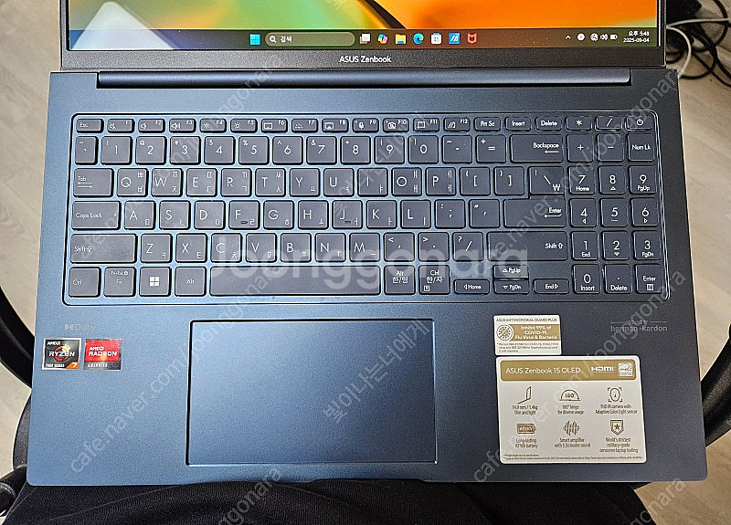 ASUS 젠북 15인치 UM3504DA-MA180W 라...--6