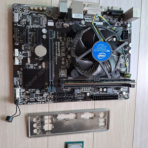 h110m + G4600 +4G램 cpu G4400