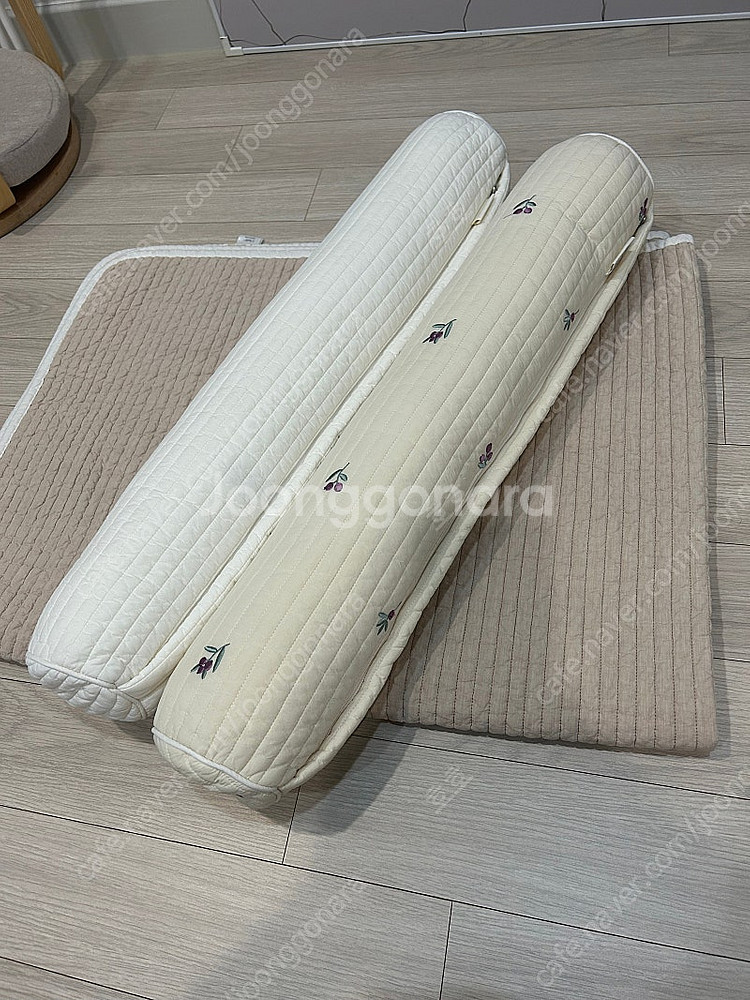 마롤로뜨 순면 아기침대 패드, 롱쿠션(뒤집기방지쿠션),...--4