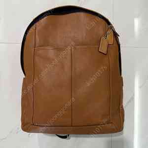 코치 레더 가죽 백팩 F70747 saddle 색상