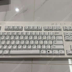 리얼포스 R3 텐키리스 45g 화이트 균등 저소음 풀윤활