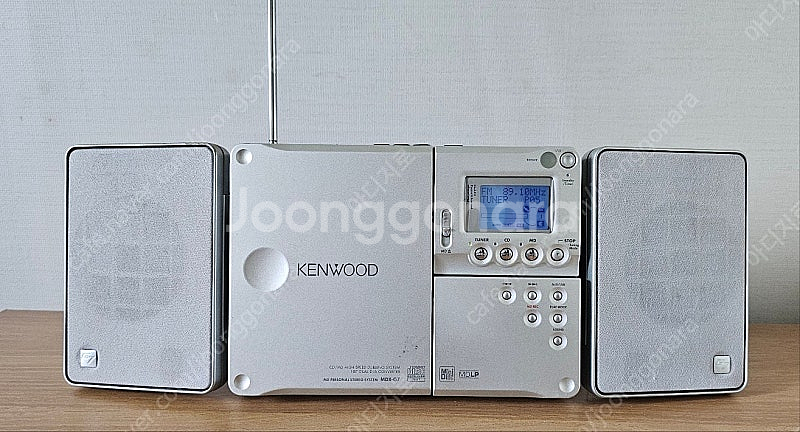 KENWOOD 켄우드사의 RADIO/CD/MD 플레이어...--0