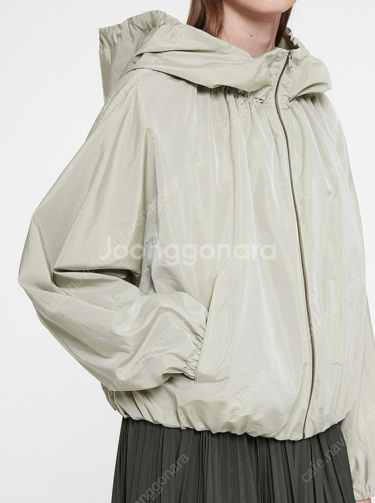 한섬 더캐시미어 드로우스트링 후드 점퍼 CM2C3WOT191W--0