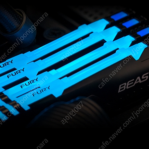 튜닝램 킹스톤 FURY DDR4-3200 CL16 Beast RGB (8GB x 2) 팝니다
