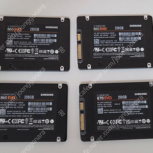 삼성 860 evo, 870 evo 250GB 장당 2만원