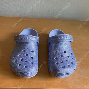 크록스 j1 200 보라색 글리터 택포