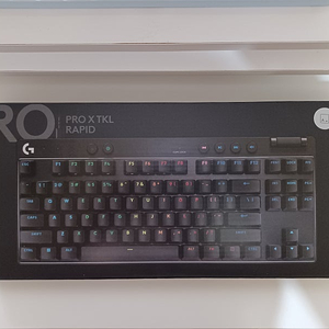 로지텍 PRO X TKL RAPID 미개봉/새상품 팝니다.​