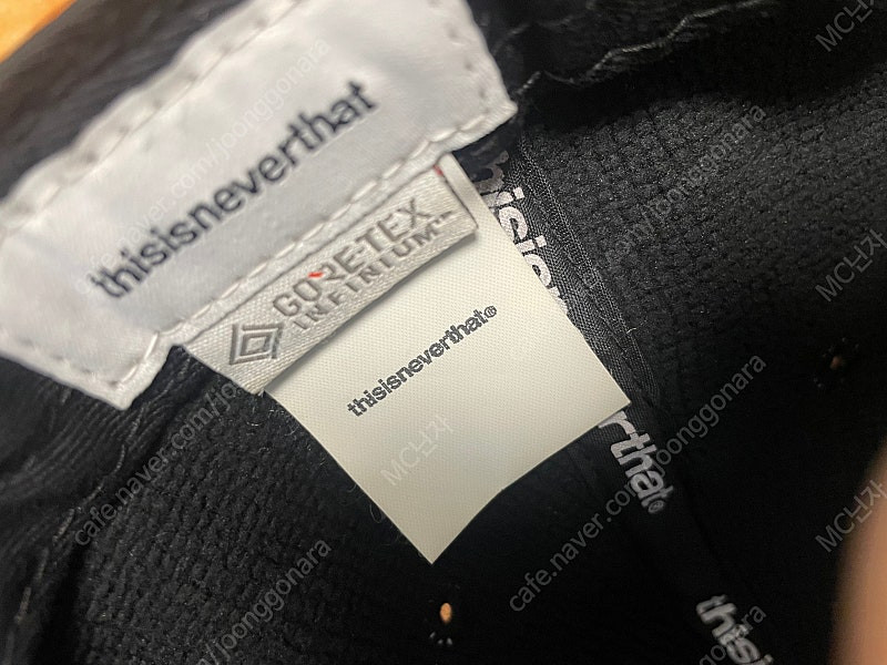 디스이즈네버댓 고어택스 모자--3