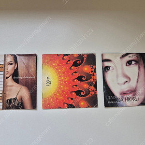 서태지 우타다히카루 알리시야키스 cd앨범표지 가사집