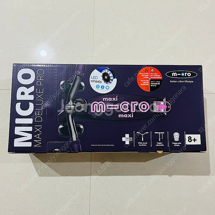 마이크로킥보드 맥시T 프로 디럭스 LED 미개봉 새제품...--2