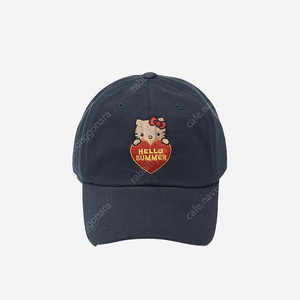 파르벵 헬로키티 볼캡 네이비 새상품 Farven x Tanning Hello Kitty Hello Summer Ball Cap Navy