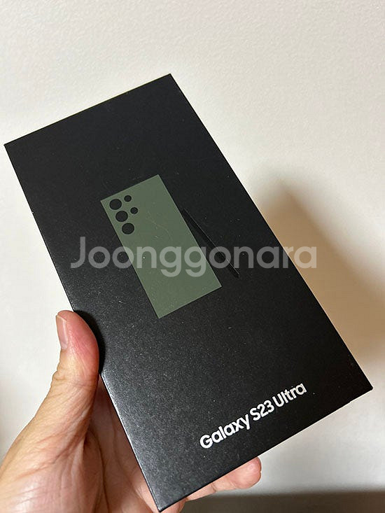 갤럭시S23울트라 256G 미개봉자급제(그린,1대남음)--0