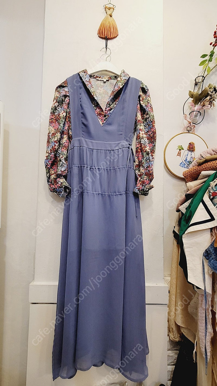 수입셔링블라우스. 듀엘 롱 원피스--1