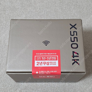 파인뷰 X550 4K 블랙박스 판매합니다.