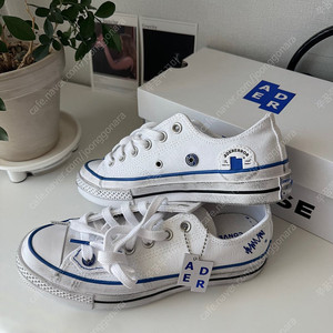 (새상품)컨버스x아더에러 척 70 로우 화이트블루 25