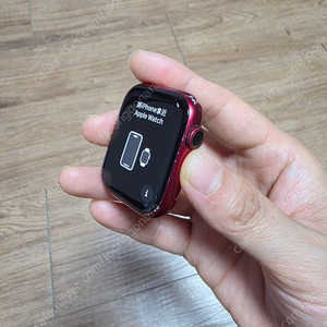 애플워치7 45mm gps 레드판매