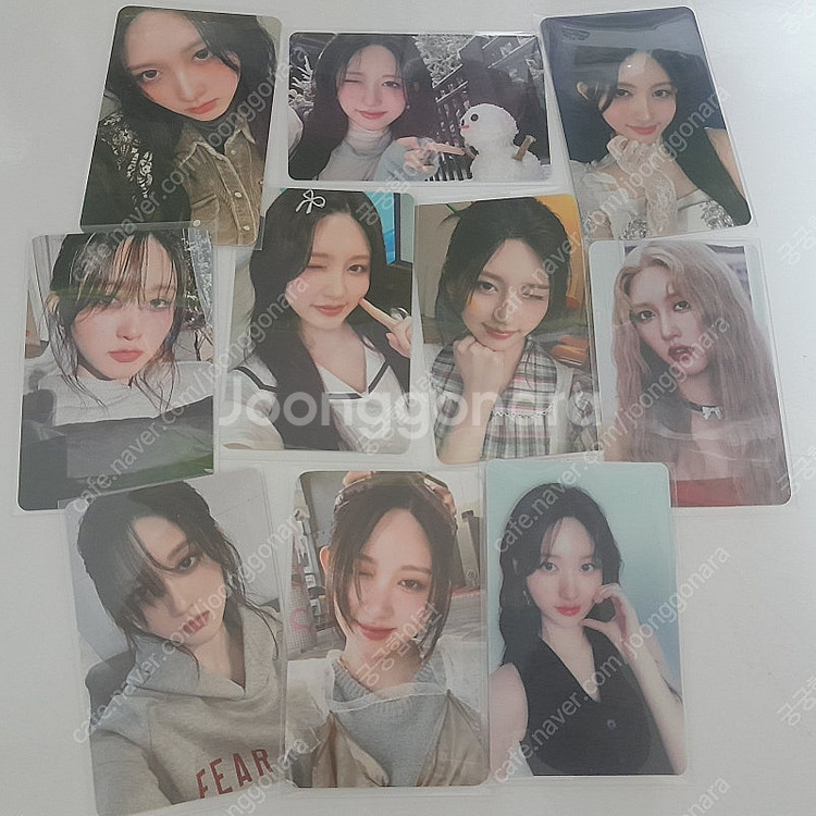 10장 일괄) 아이브 가을 정품 포카--0