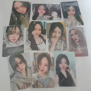 10장 일괄) 아이브 가을 정품 포카