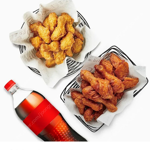 교촌 허니콤보+레드콤보+콜라