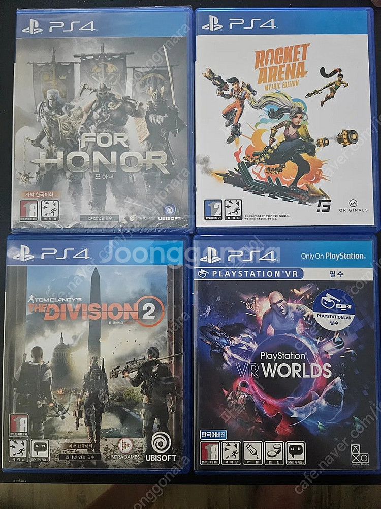 PS4 덤핑게임 4종--0