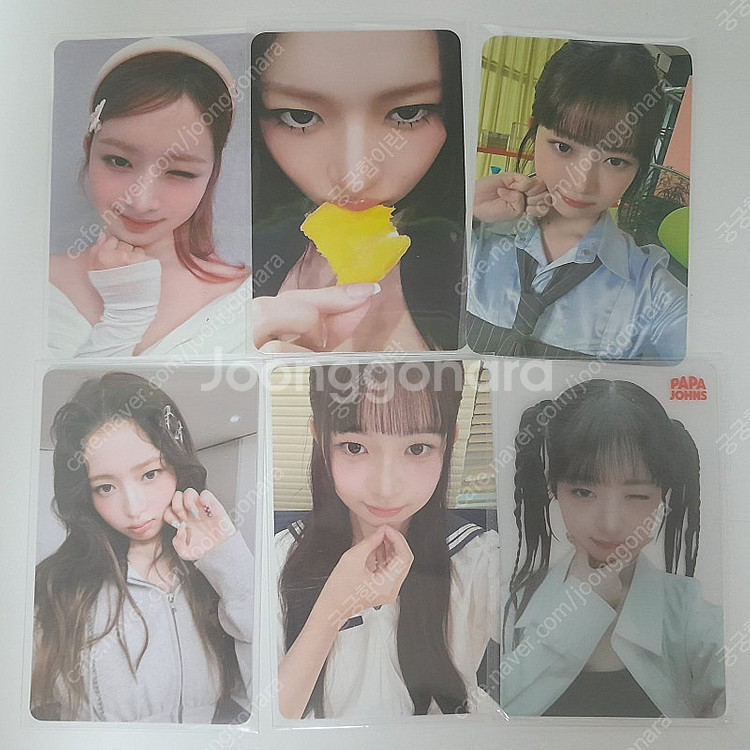 아이브 레이 포카 6장 시크릿 앙콘 팬미팅 시그포카 덤...--0