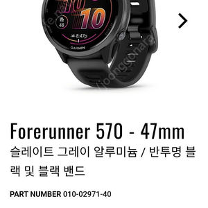 가민 포러너 570
