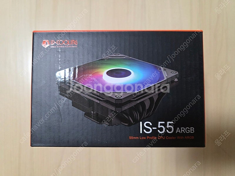 id-cooling IS-55 ARGB 쿨러 팝니다--0