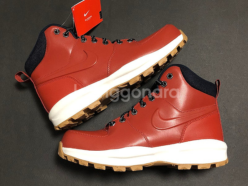 [255] 나이키 마노아 레더 SE 러기드 오렌지--3